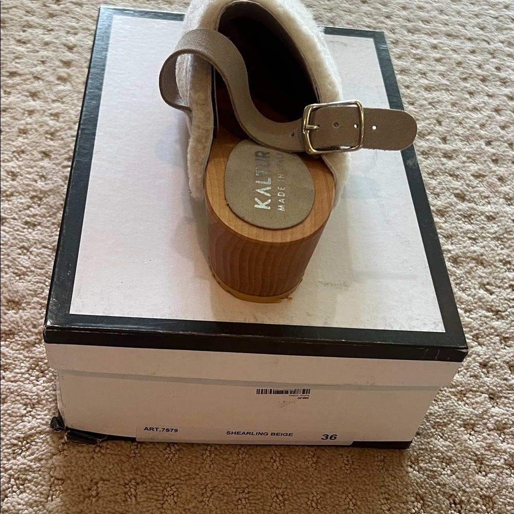 Kanna Shearling Beige Women's Shoes